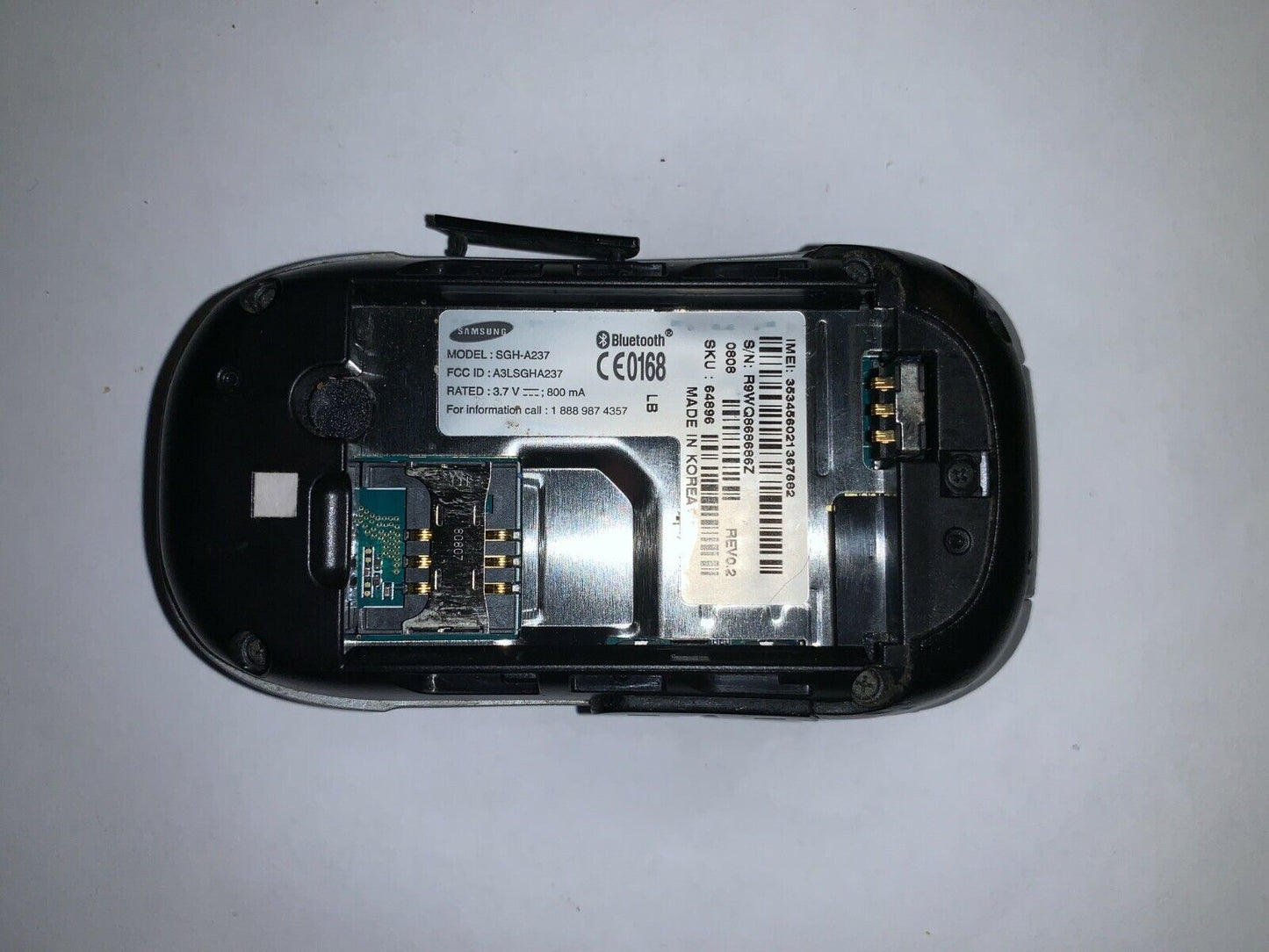 Samsung SGH-A237 - Blue (AT&T) Cellular Phone !!FOR PARTS ONLY!!