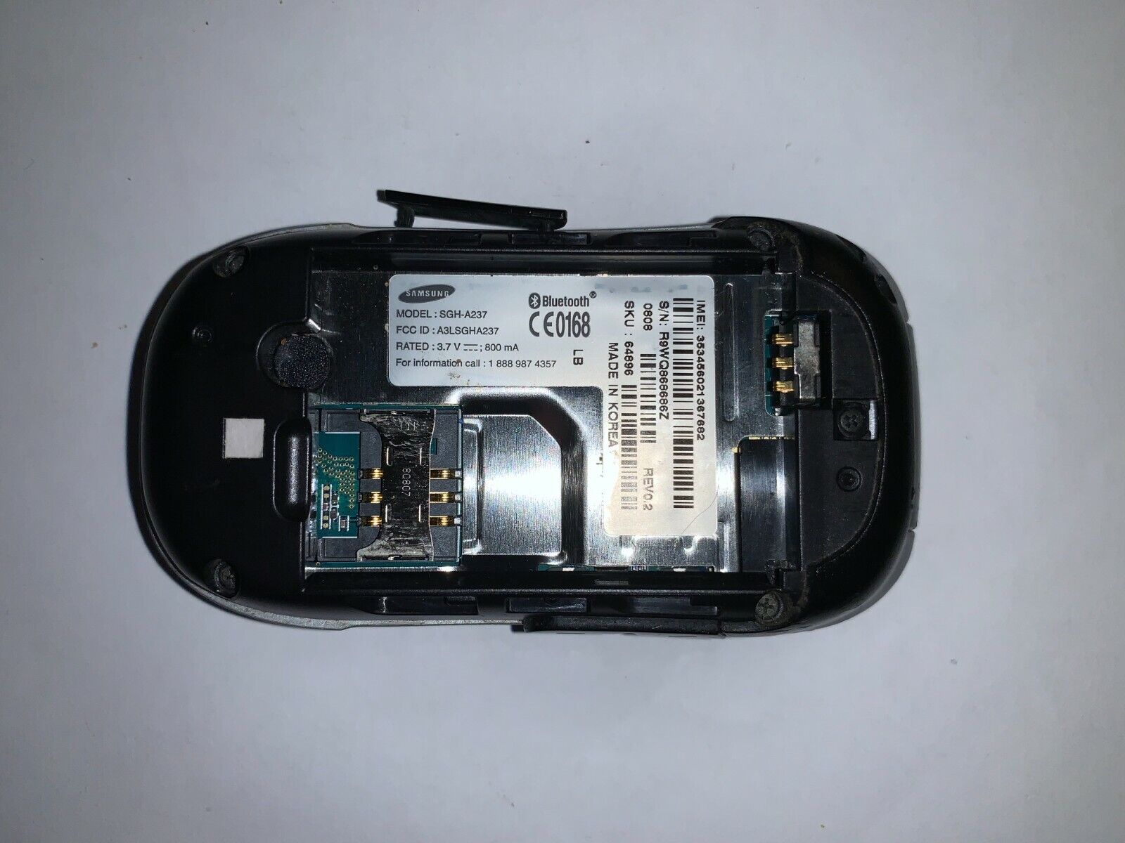 Samsung SGH-A237 - Blue (AT&T) Cellular Phone !!FOR PARTS ONLY!!