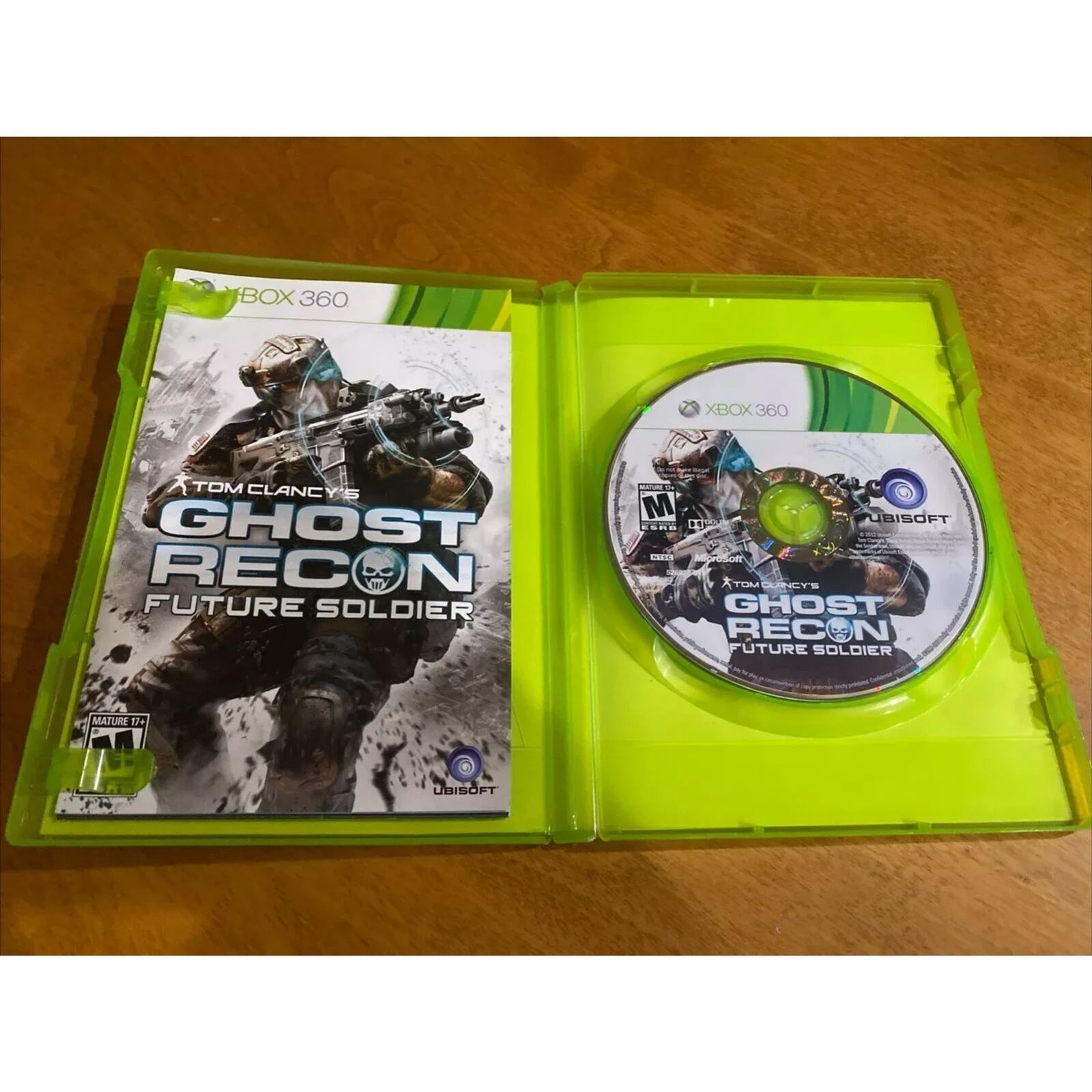 Ghost Recon: Future Soldier - Xbox 360 - CIB. New Case. Tested. Resealed.
