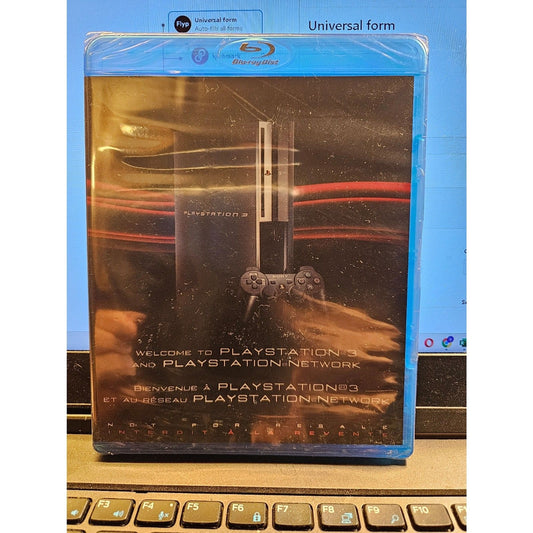 Welcome to the Playstation 3 and Playstation Network (Bluray) Factory Sealed