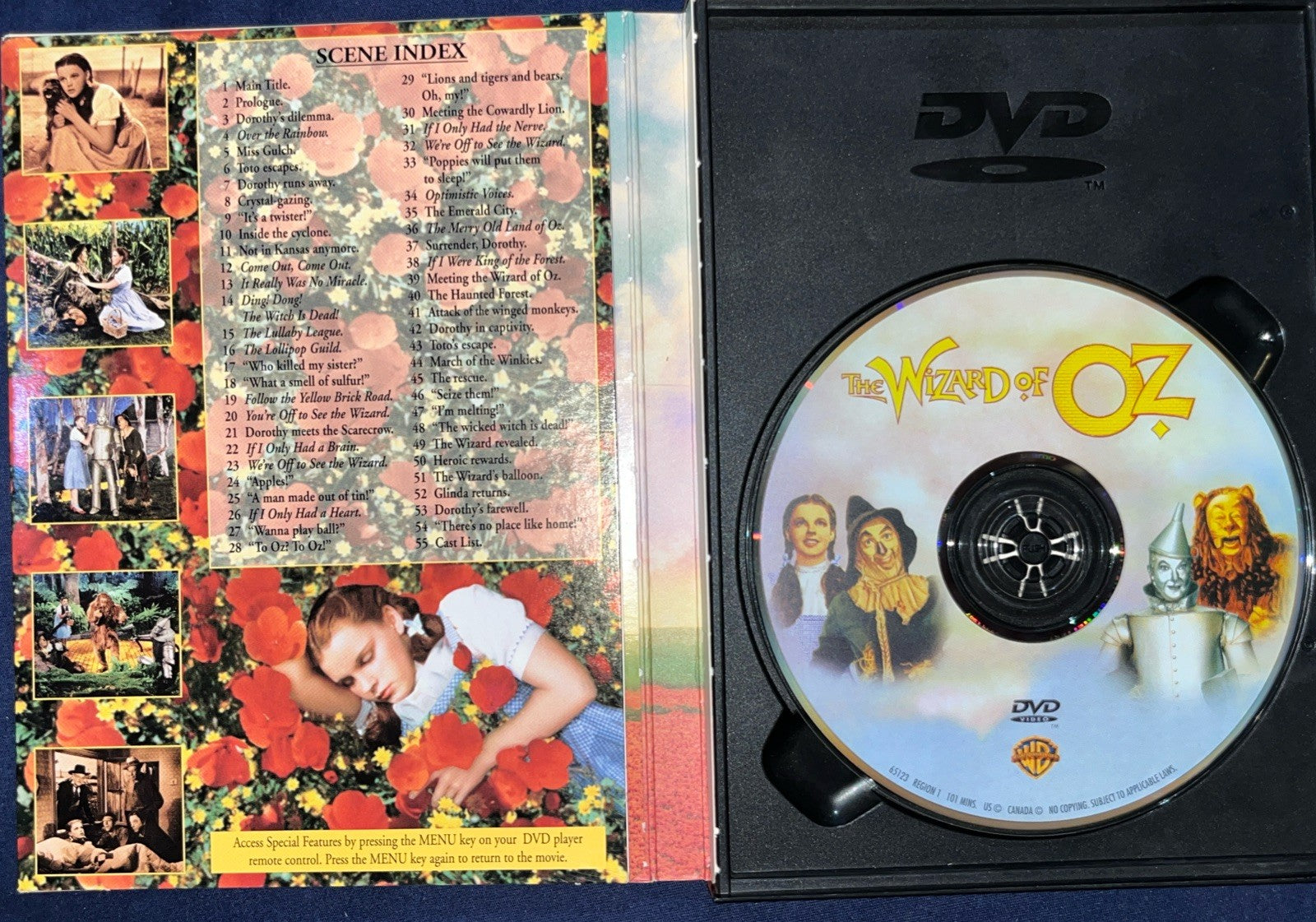 The Wizard of Oz (DVD, 1939)