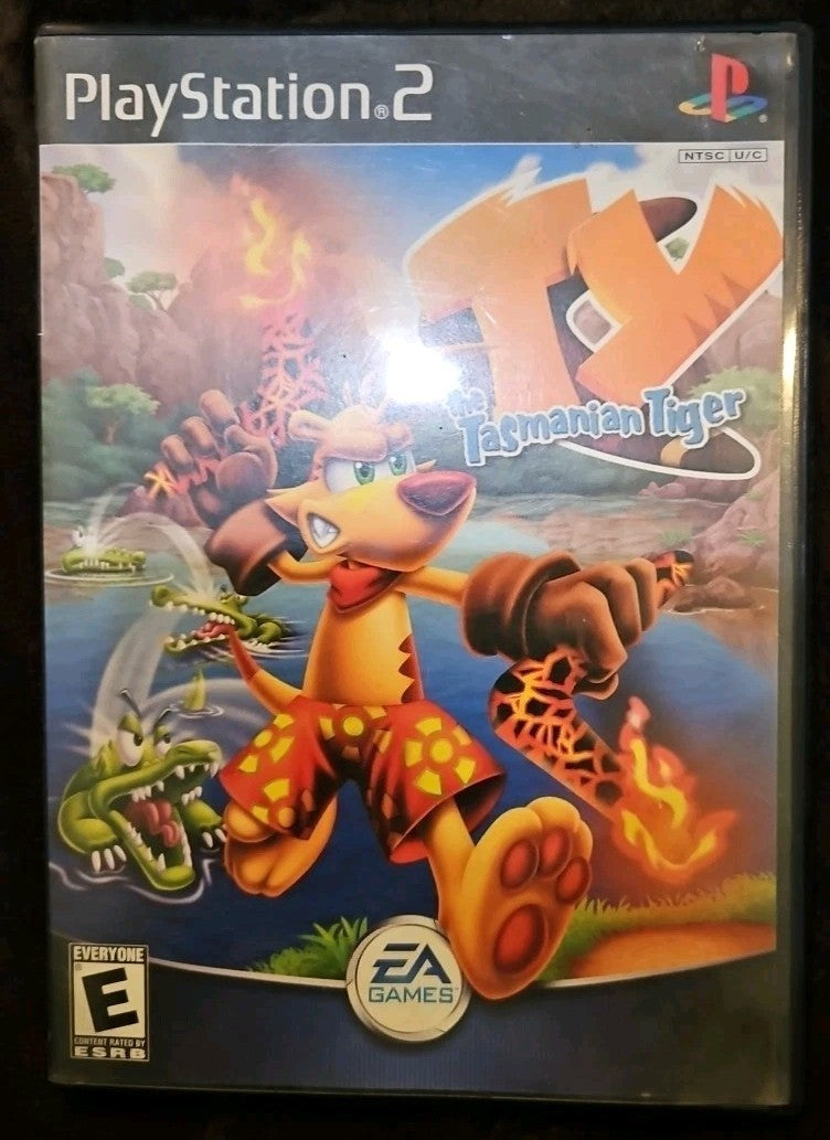 Ty Tasmanian Tiger - PS2. No Game. Case + Artwork ONLY. No Manual
