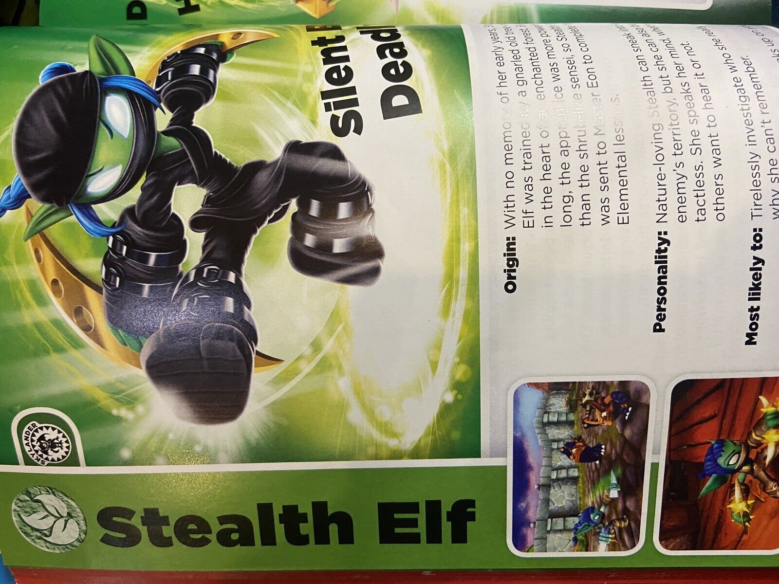 Skylanders Stealth Elf