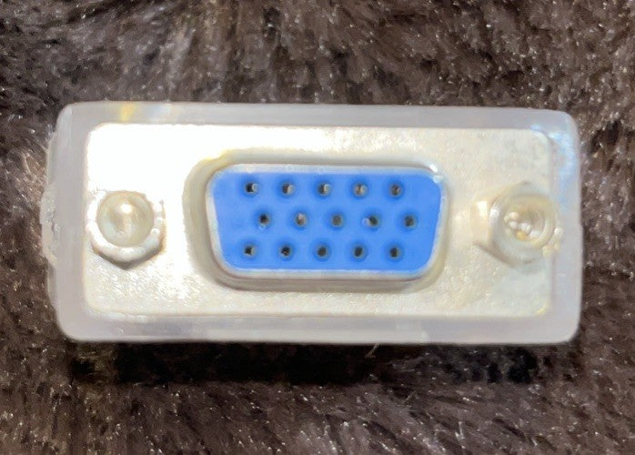 DVI-I Male Analog (24+5) to VGA Female (15-pin) Connector Adapter Dual Link