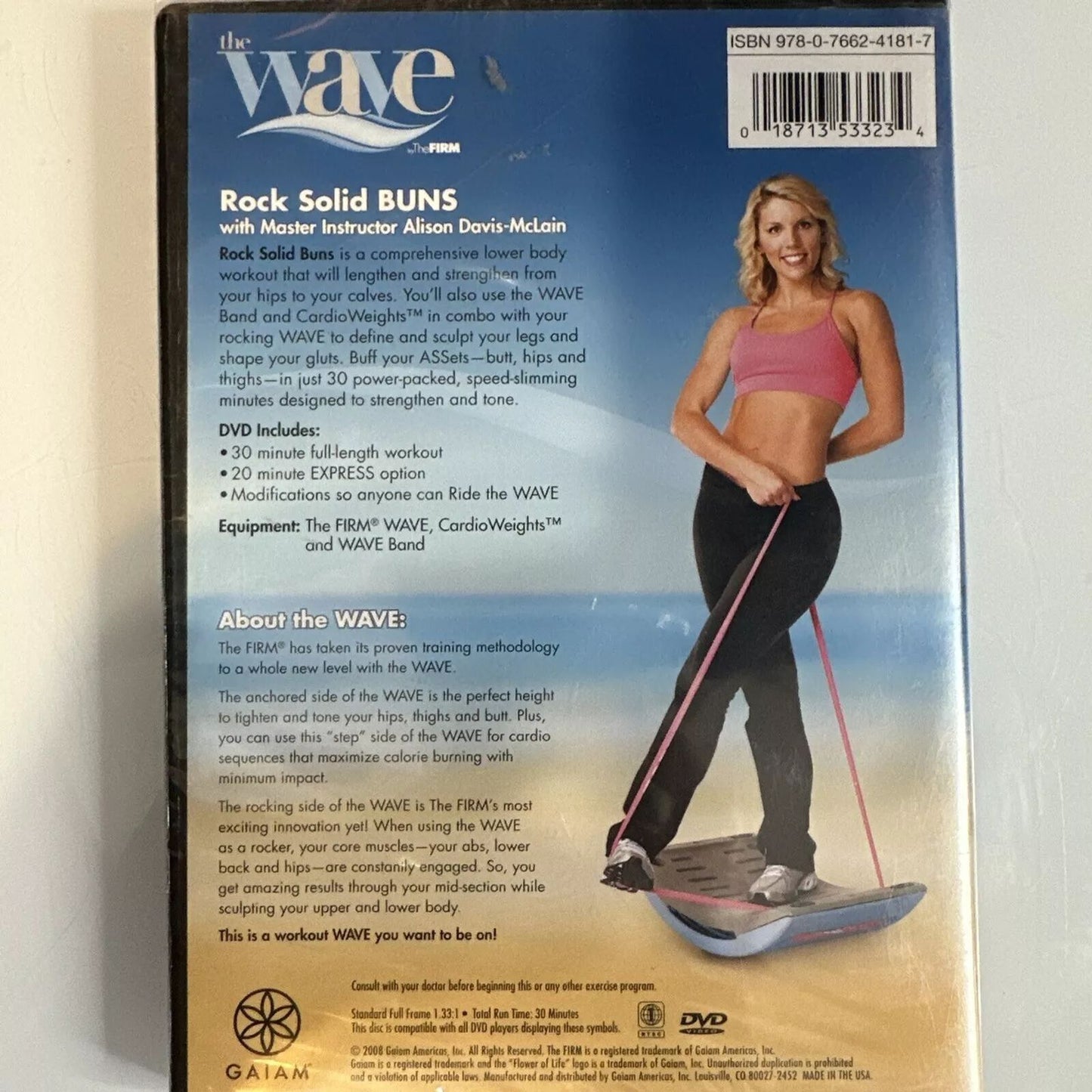 The Wave: Rock Solid Buns (DVD) Brand New Sealed