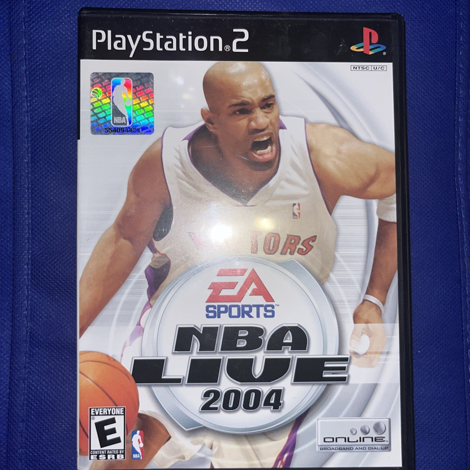 NBA Live 2004 (PS2) Original Case + Manual + Tested Disc