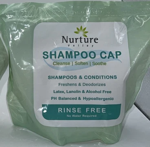 Nurture Valley Shampoo Cap NO WATER REQUIRED - Cleans & Condition Without Water