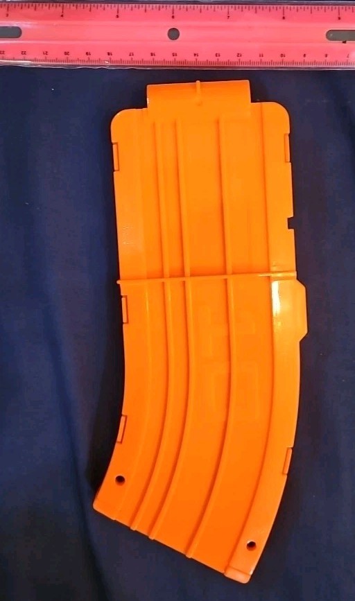 Nerf Retaliator Elite Blaster W/ Removable Stock And Suppressor + Magazine