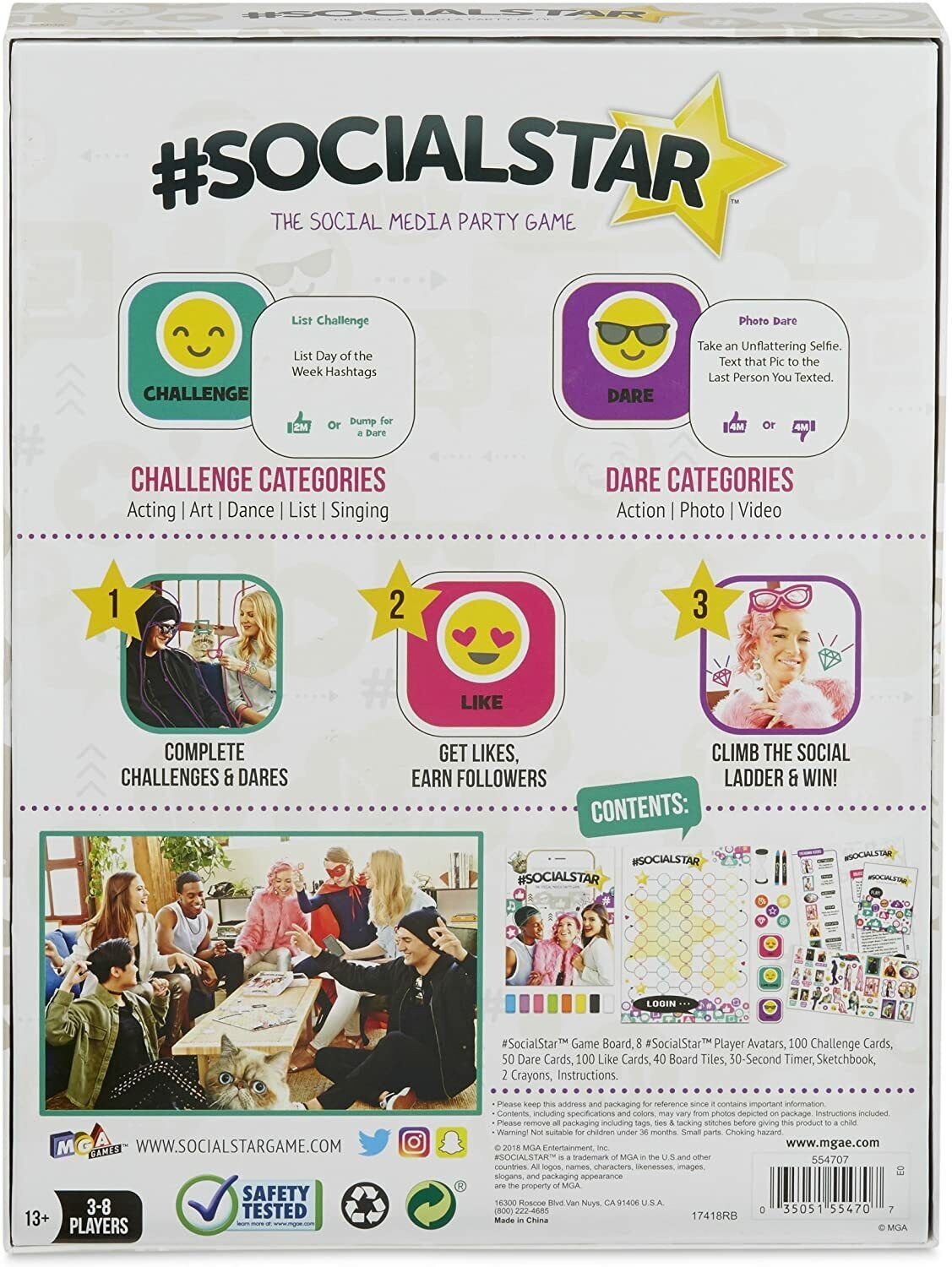 #SocialStar: The Social Media Game