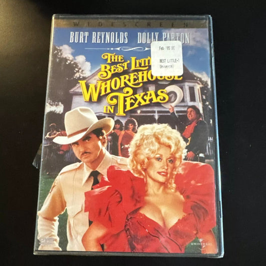 The Best Little Whorehouse in Texas (DVD) Dolly Parton - Factory Sealed