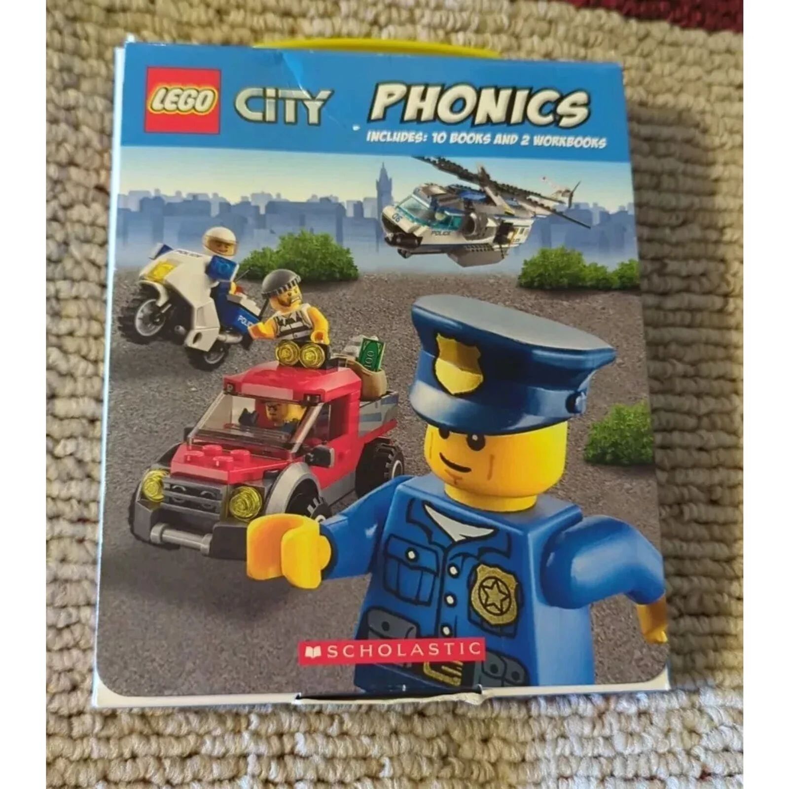 Phonics Boxed Set (LEGO City) Paperbacks – by Quinlan B. Lee - 12 Book Set