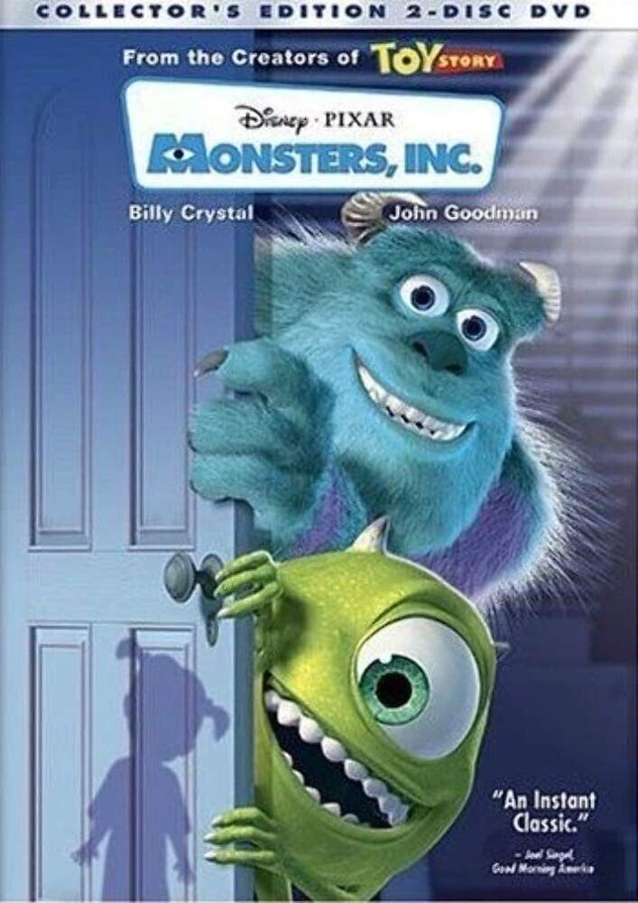 Disney Pixar - Monsters, Inc. DVD