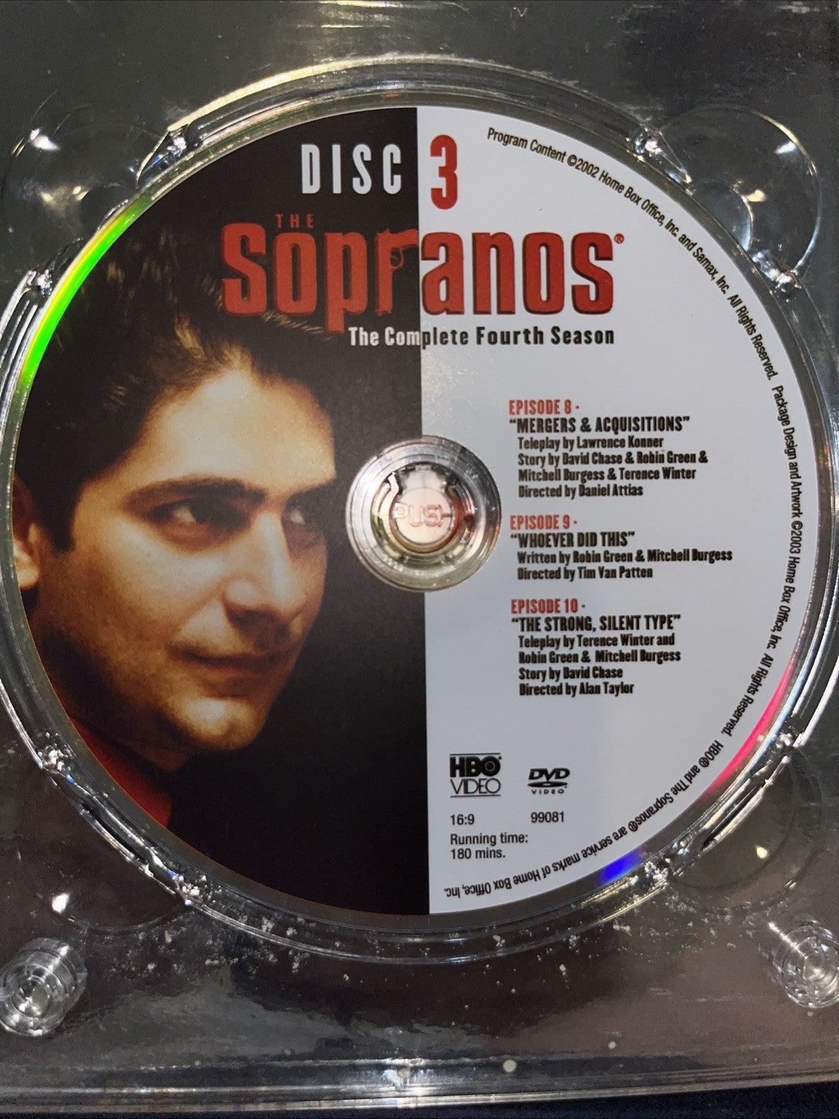 The Sopranos: the Complete Fourth Season (DVD, 2002) Tested.