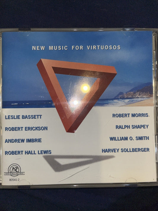 New Music Virtuosos by Erickson / Sollberger / Imbrie / Lewis (CD, 1998)