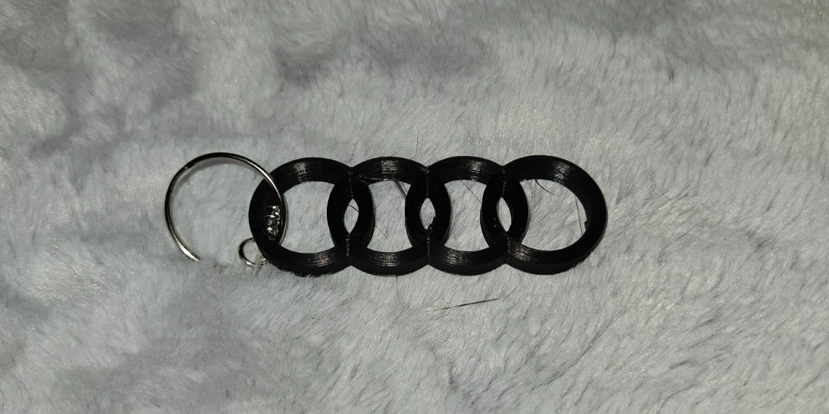 Audi Inspired 3D Printed Key Chains - Choose
