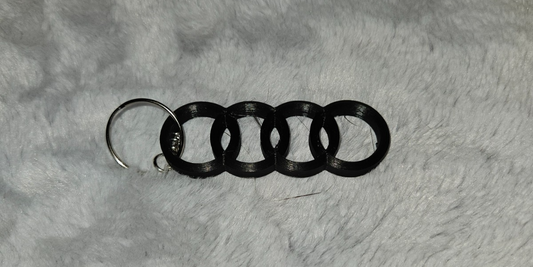 Audi Inspired 3D Printed Key Chains - Choose