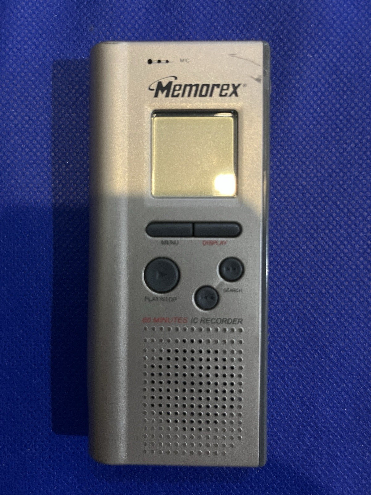 Memorex Model MB003 Digital Audio Recorder 60 Minutes Capacity. Tested