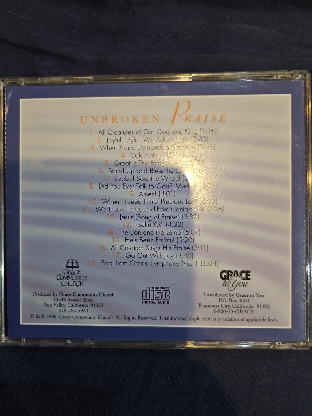 Unbroken Praise (CD)