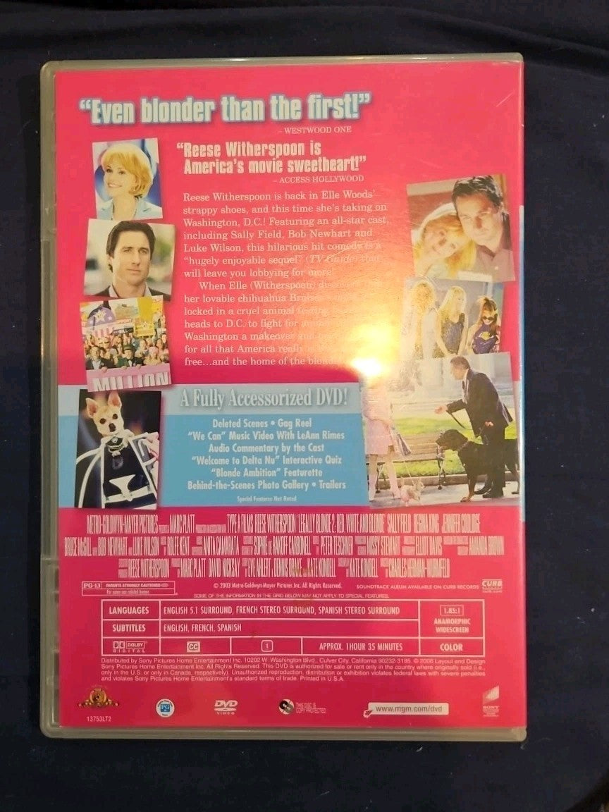 Legally Blonde 2: Red, White & Blonde Special Edition Slim Case (DVD)