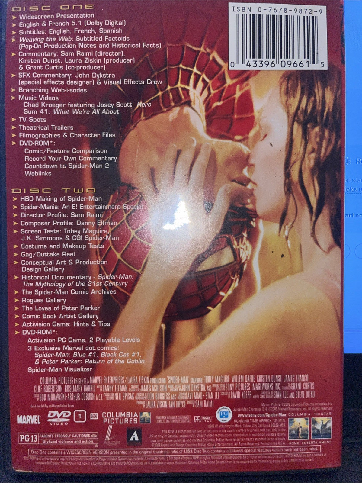 Spider-Man (DVD, 2002)