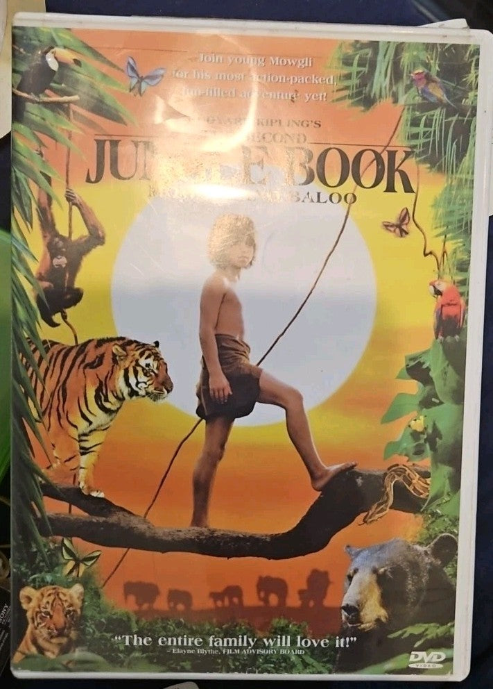 Rudyard Kipling's the Second Jungle Book: Mowgli & Baloo (DVD, 1997) New Sealed