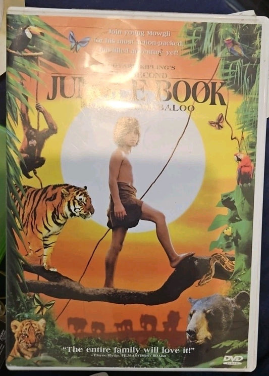 Rudyard Kipling's the Second Jungle Book: Mowgli & Baloo (DVD, 1997) New Sealed