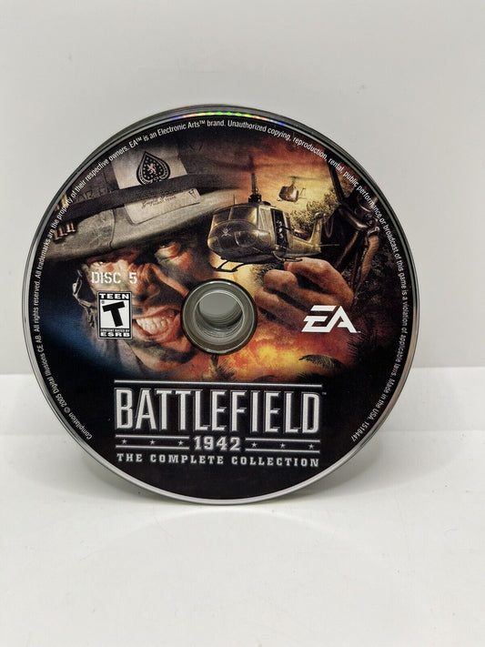 Battlefield 1942 (PC, 2002) Disc 5 And 7 Only
