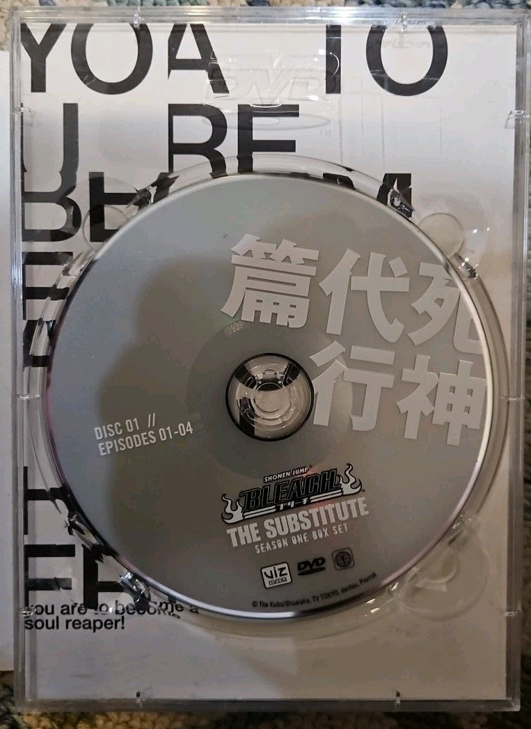 Shonen Jump Bleach - The Substitute Season 1 Box Set. Tested