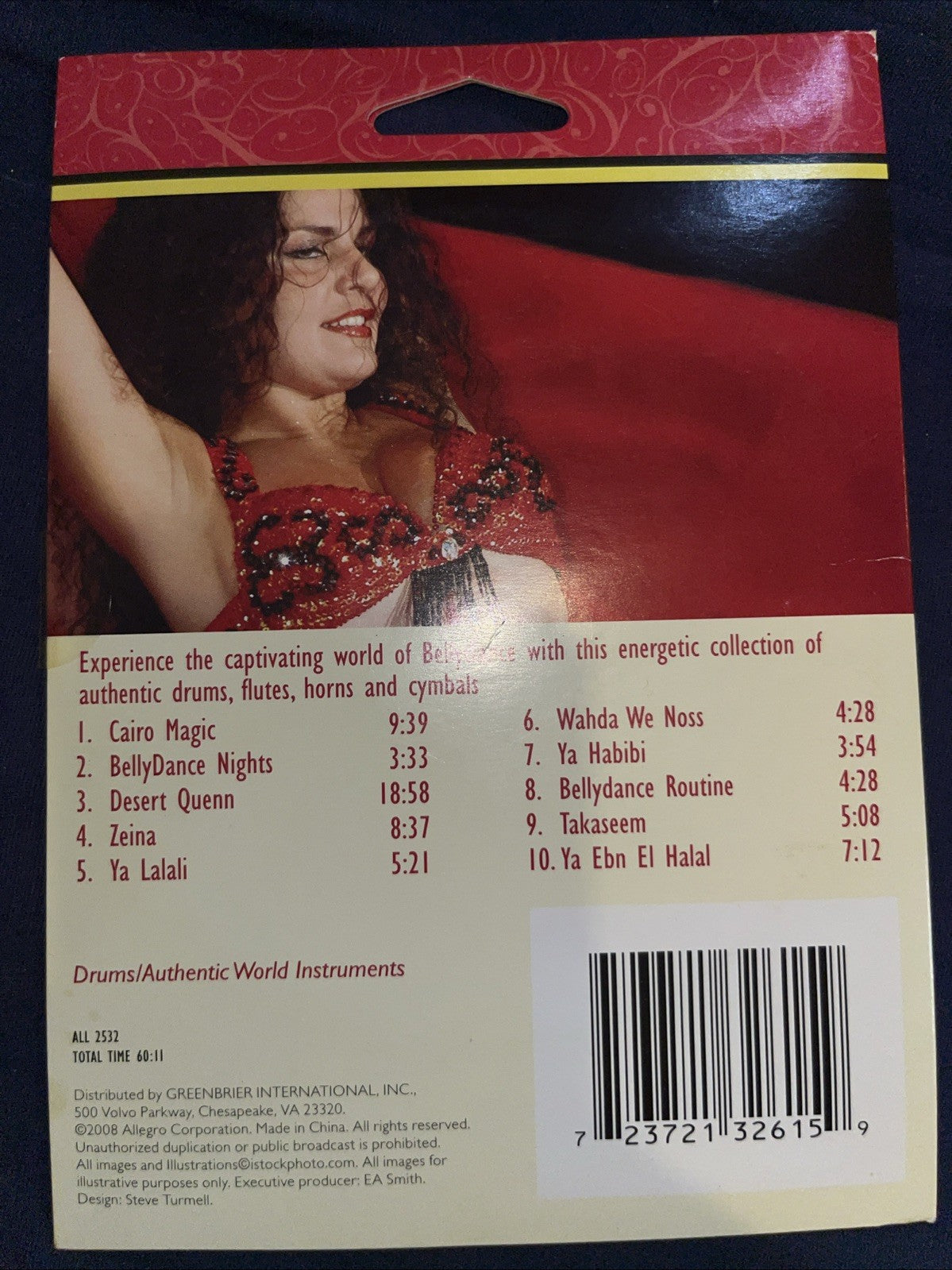 Magical Bellydance by Various Artists (CD, Jul-2007, Allegro Corporation...