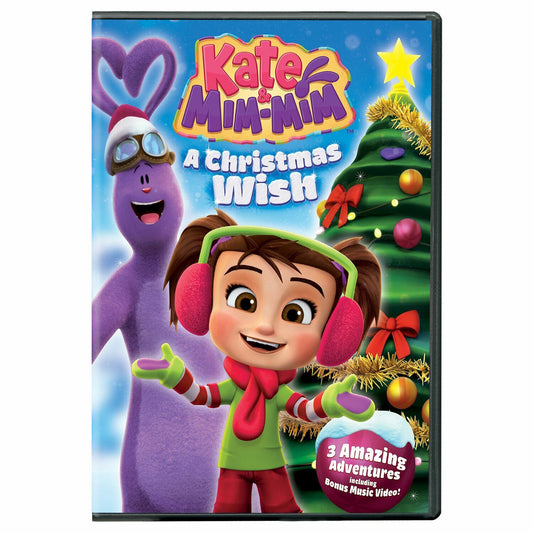 Kate and Mim-Mim: A Christmas Wish (DVD) -  Like New