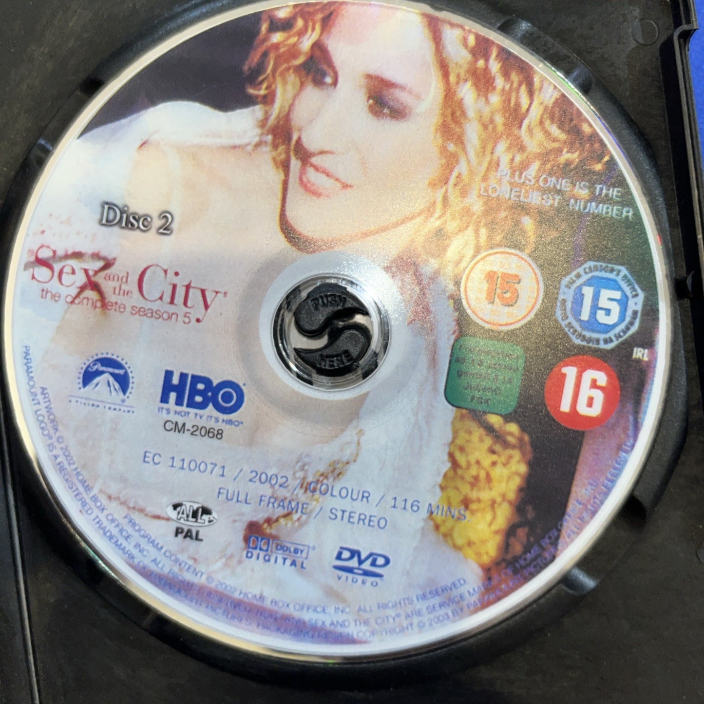 Sex and City Complete Series DVD Movie 21 Disc 2 Region 2