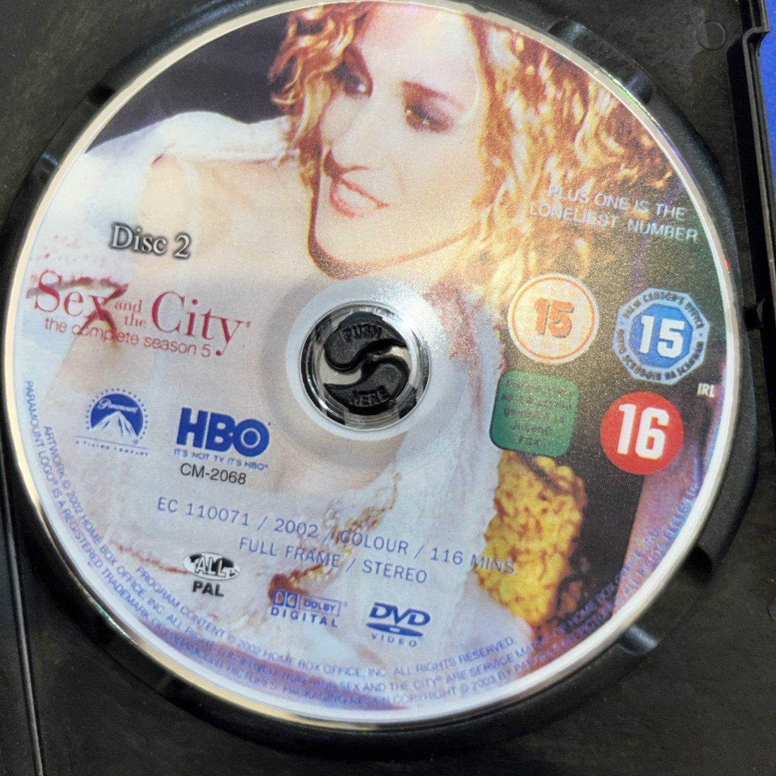 Sex and City Complete Series DVD Movie 21 Disc 2 Region 2