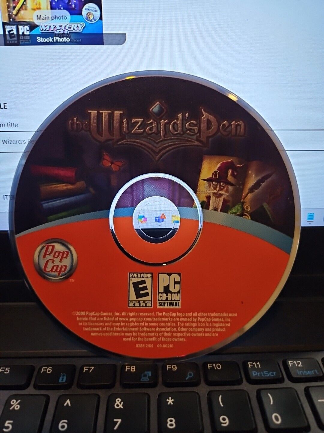 Wizard's Pen With Mystery P.I.: The Lottery Ticket (PC, 2009) Game Disc Only.  