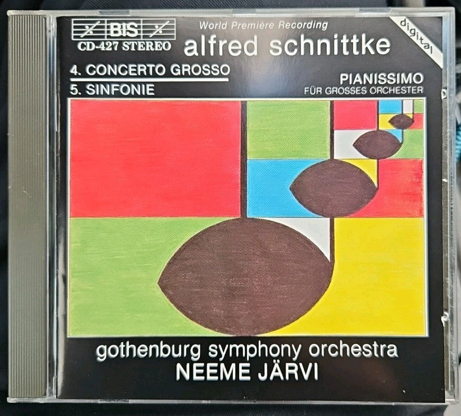 Symphony 5 by Schnittke / Jarvi / Gothenburg Symphony Orchestra (CD, 1994)