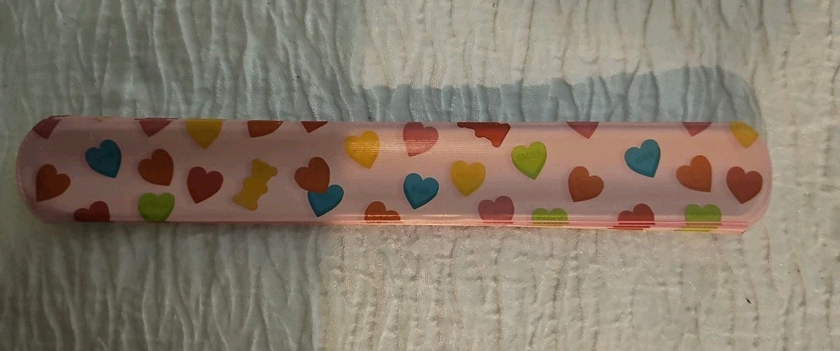 Slap Band Slap Bracelet  Vinyl Coated