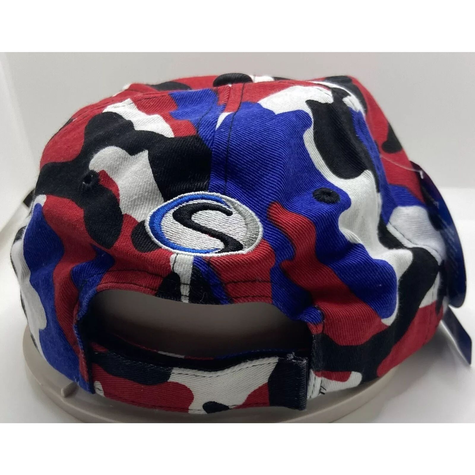 Baseball Cap - Adjustable - Red/White/Blue/Black - Brand New