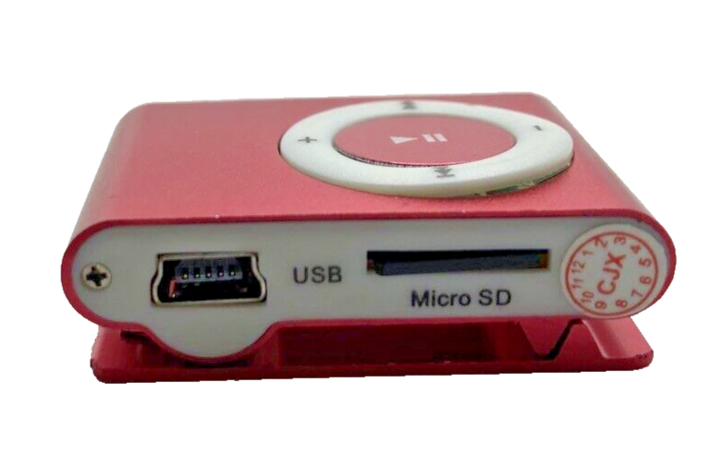 Pink (2 GB) Digital Media Player Bundle