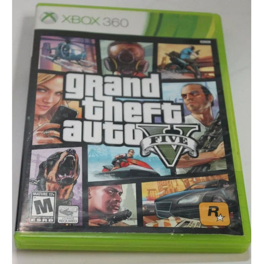 Grand Theft Auto V (XBox 360) Tested. No scratches. New Case. CIB