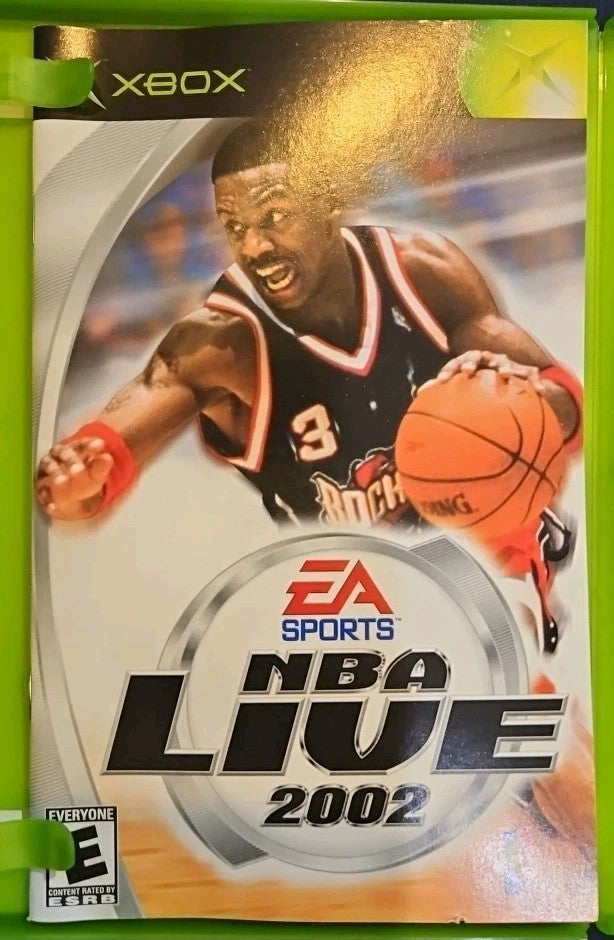 Nba Live 2002 - Microsoft Xbox. Tested. No Scratches. New Case