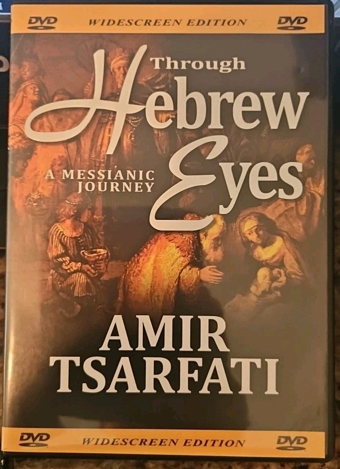 Through Hebrew Eyes : A Messianic Journey by Amir Tsarfati (2008, Dvd)