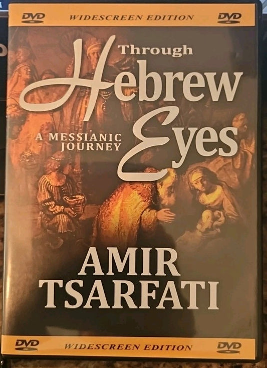 Through Hebrew Eyes : A Messianic Journey by Amir Tsarfati (2008, Dvd)