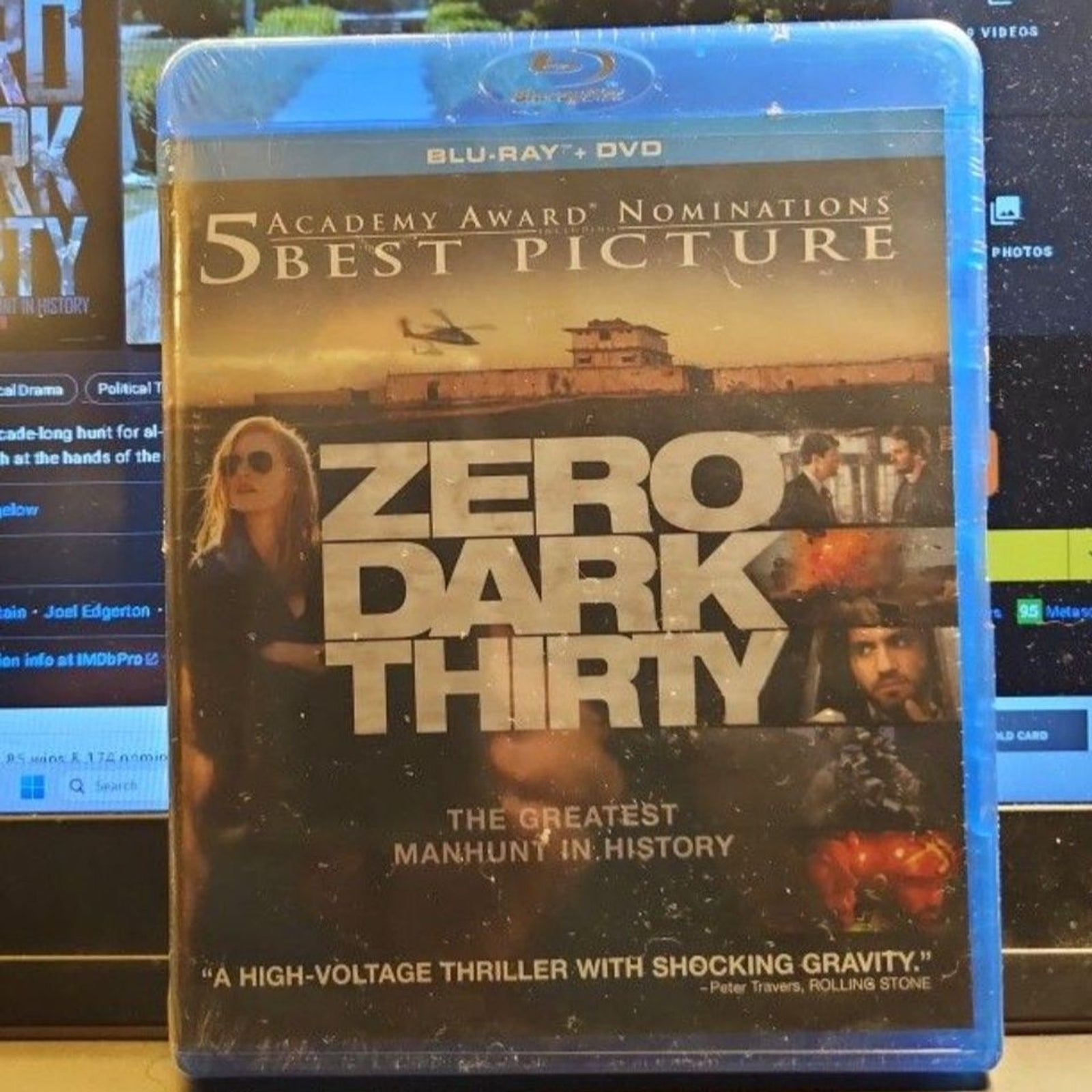 Zero Dark Thirty (Bluray+DVD) Factory Sealed