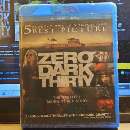Zero Dark Thirty (Bluray+DVD) Factory Sealed