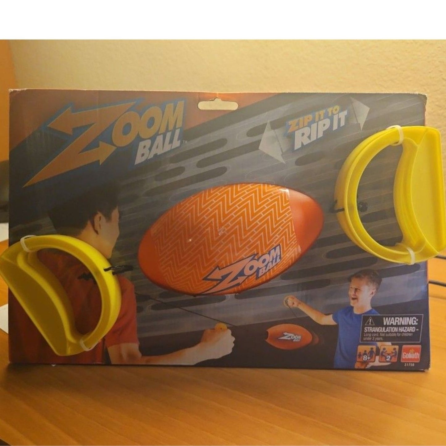Goliath Zoom Ball - 2 Player - 8+ Zip It to Rip It Outdoor Game