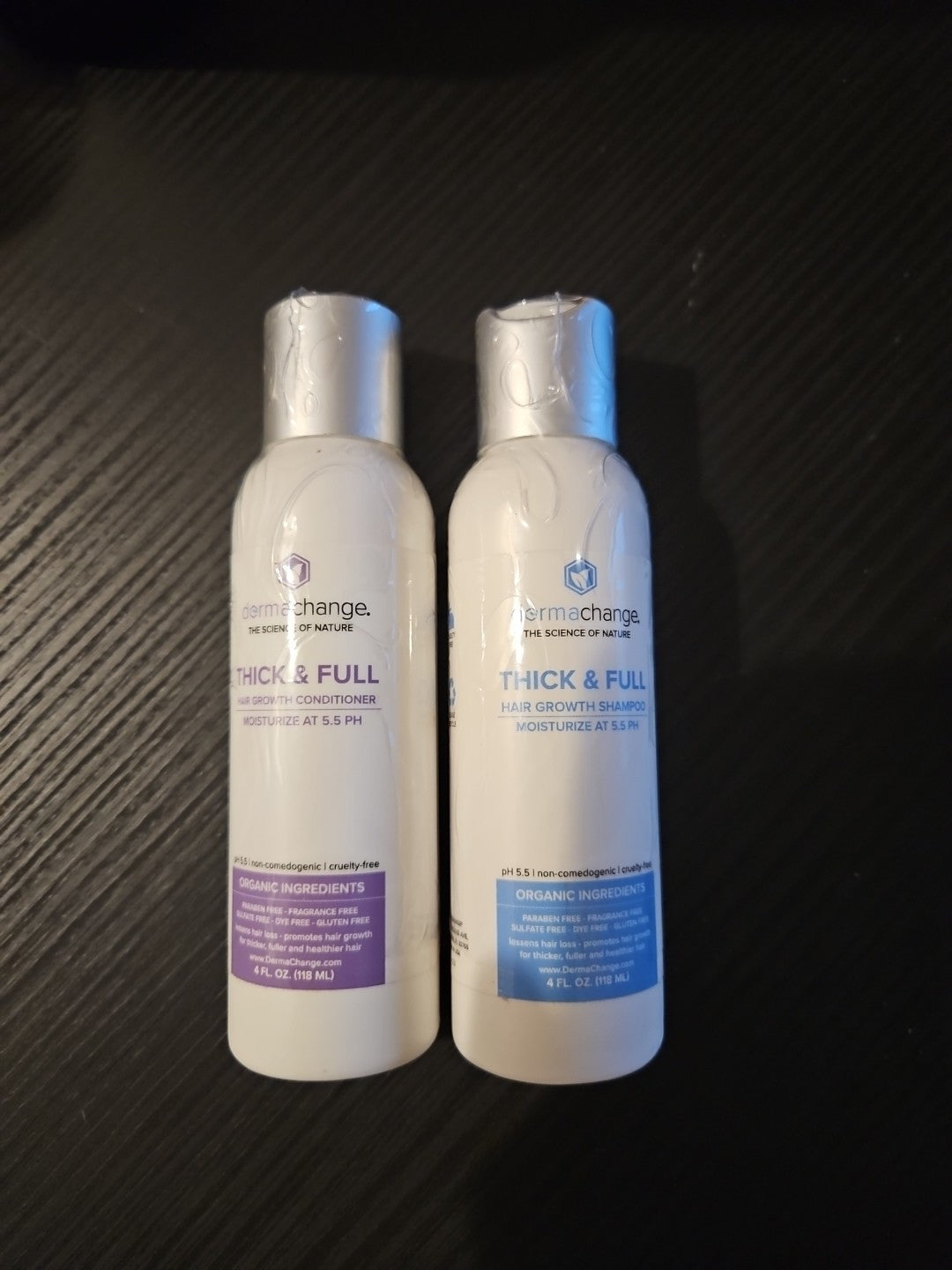 DermaChange Thick & Full 4oz Shampoo And Conditioner 4oz