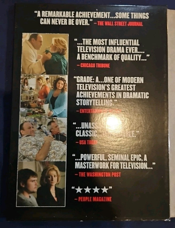 The Sapranos Season Six Part II Empty Box.  No Discs. No DVDs