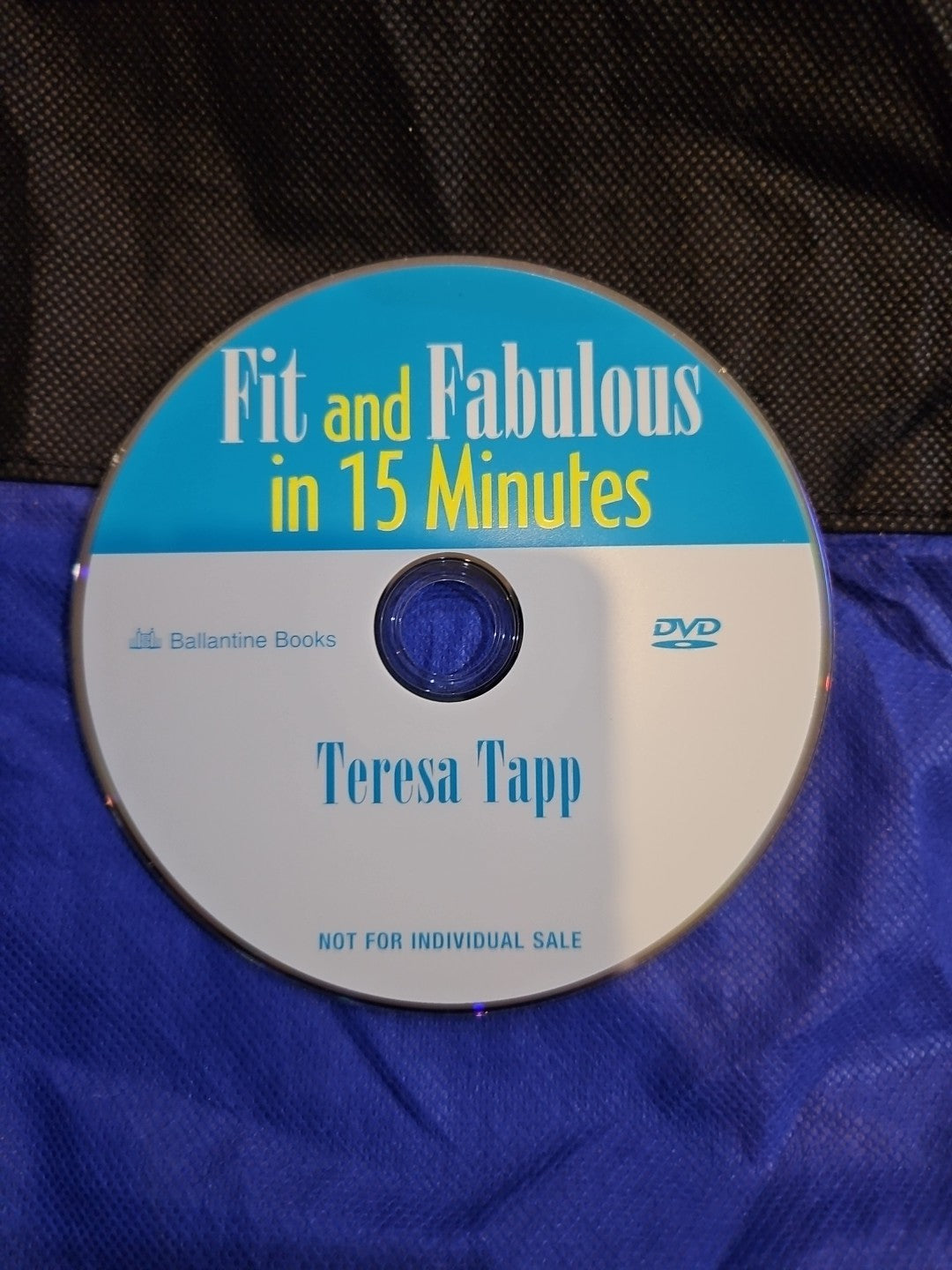 Fit and Fabulous In 15 Minutes: Teresa Tapp (DVD) DISC ONLY