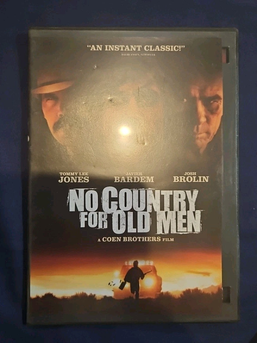 No Country for Old Men (DVD, 2007) Slimcade. Artwork Cropped. Tested