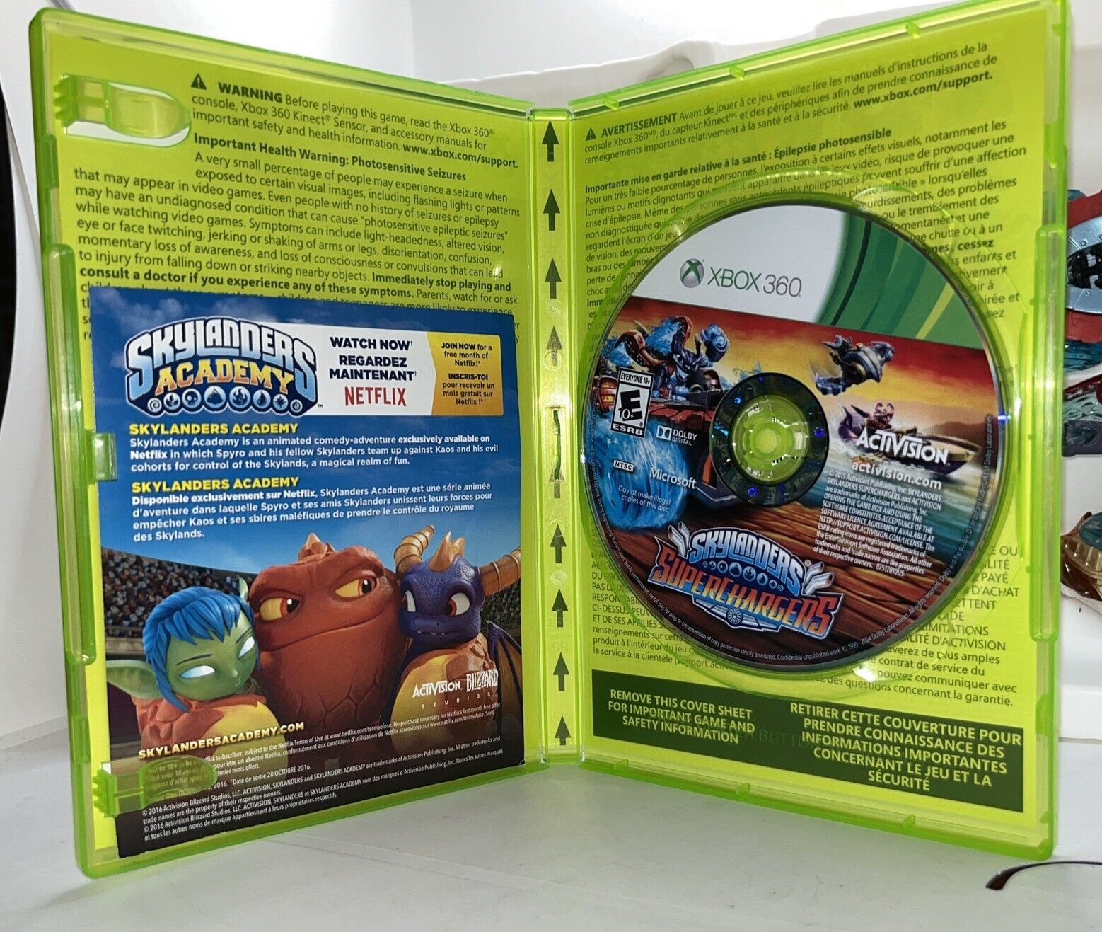 Skylanders  Superchargers Starter Pack XBOX 360 CIB. TESTED.