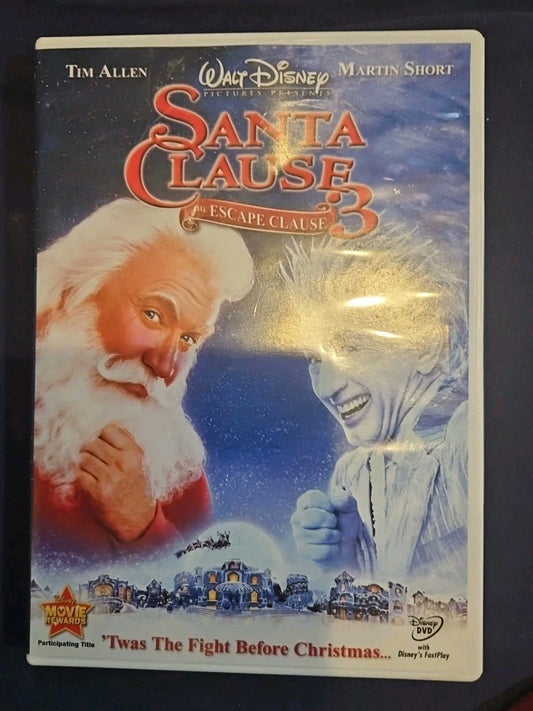The Santa Clause 3: the Escape Clause (DVD, 2006) No Digital Download